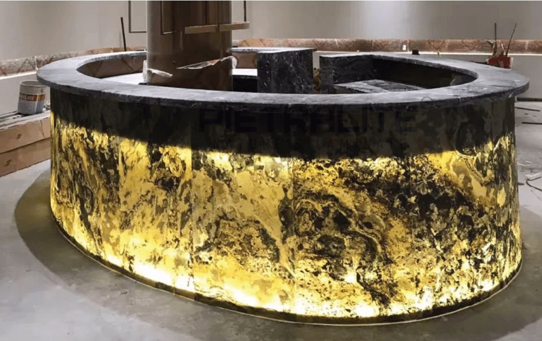 Rethinking Luxurious Lighting in Contemporary Design with Premium Translucent Stone Veneer